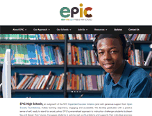 Tablet Screenshot of epicschoolsnyc.org